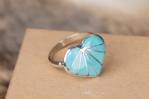 Turquoise Inlay Rings