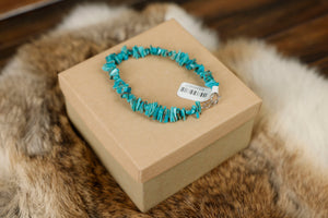 Turquoise Chip Bracelet