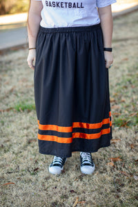 Black Ribbon Skirt