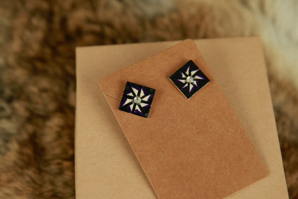 Painted Wood Studs