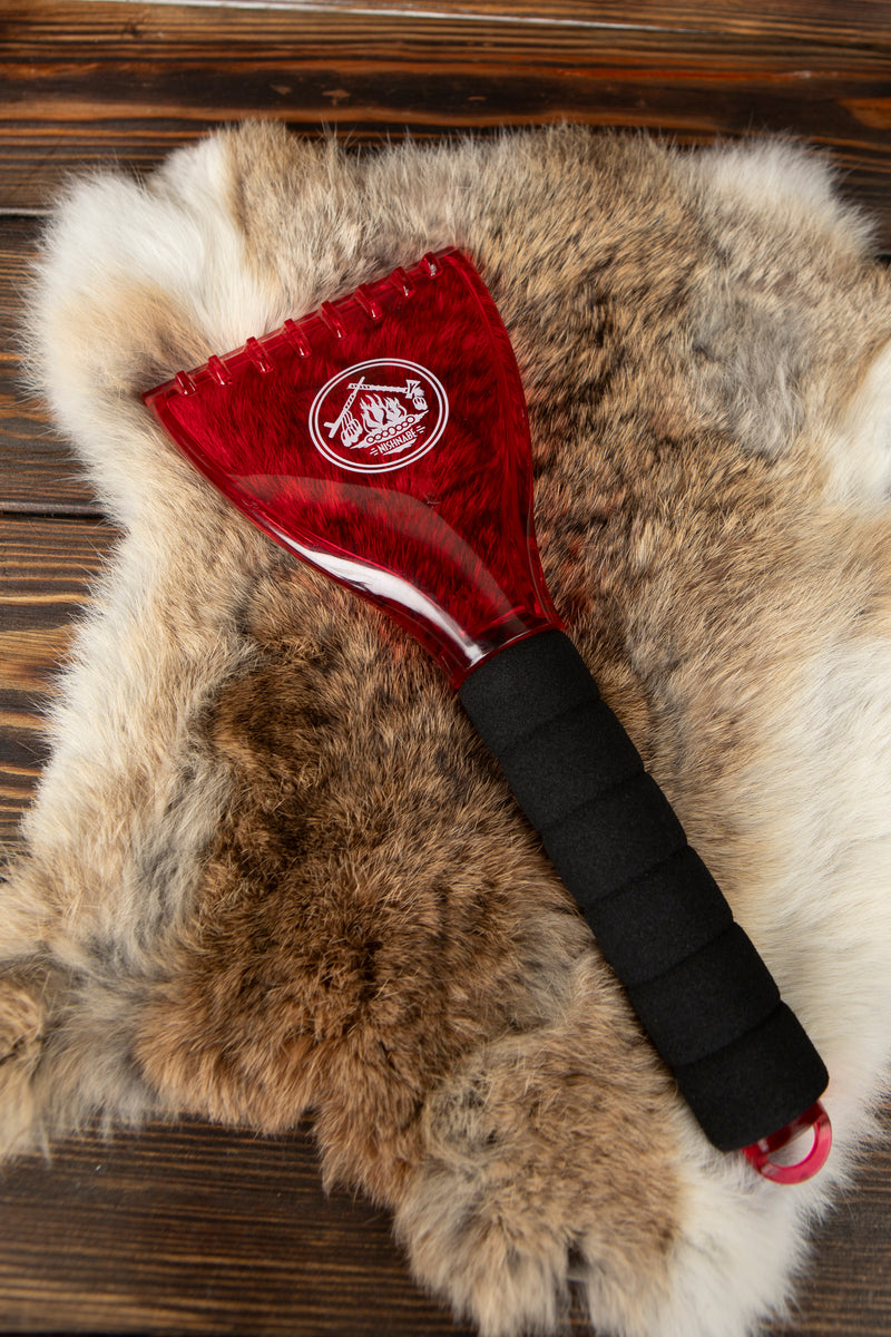 Gripper Ice Scraper with CPN Seal - Red – Potawatomi Gift Shop