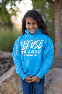 Youth Refuse To Lose Hoodie - Blue