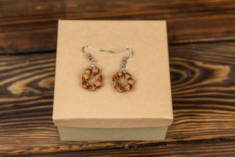 Small Cedar Earrings
