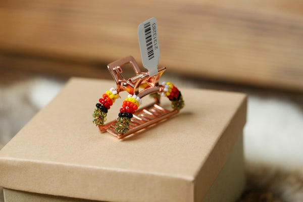 Beaded Mini Hair Clips