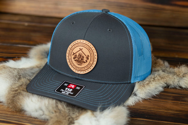 Leather CPN Seal Patch Hats