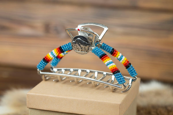 Large Beaded Claw Clips