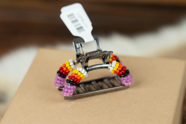 Small Beaded Claw Clips