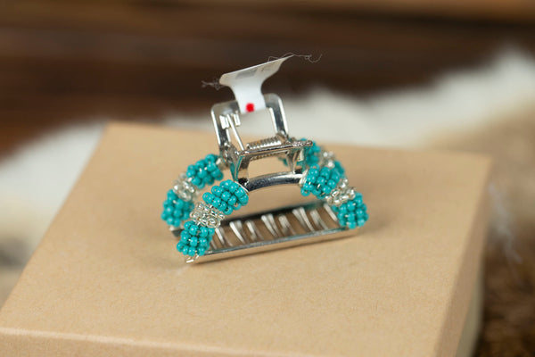 Small Beaded Claw Clips