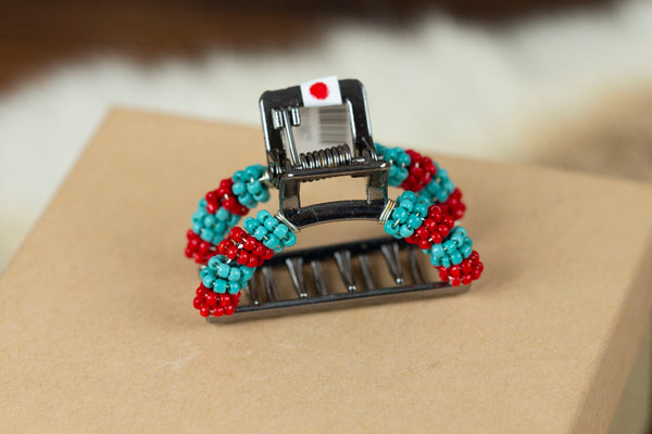 Small Beaded Claw Clips