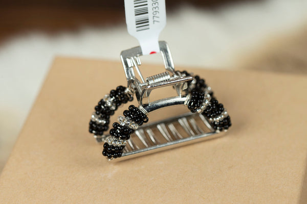 Small Beaded Claw Clips