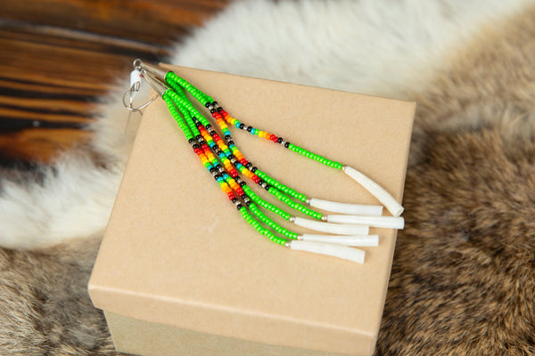 Beaded Dentalium Strands