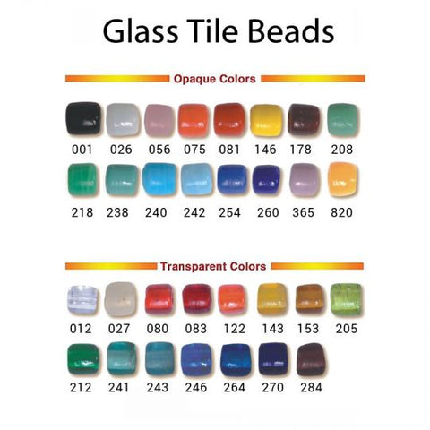 Glass Tile Beads