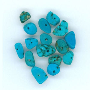 Imitation Turquoise Nuggets - Unstrung, 5-6mm