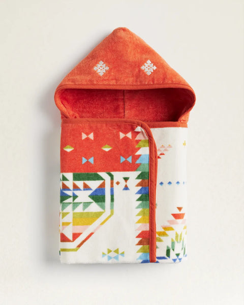 Pendleton Hooded Baby Towel - Wild Blooms