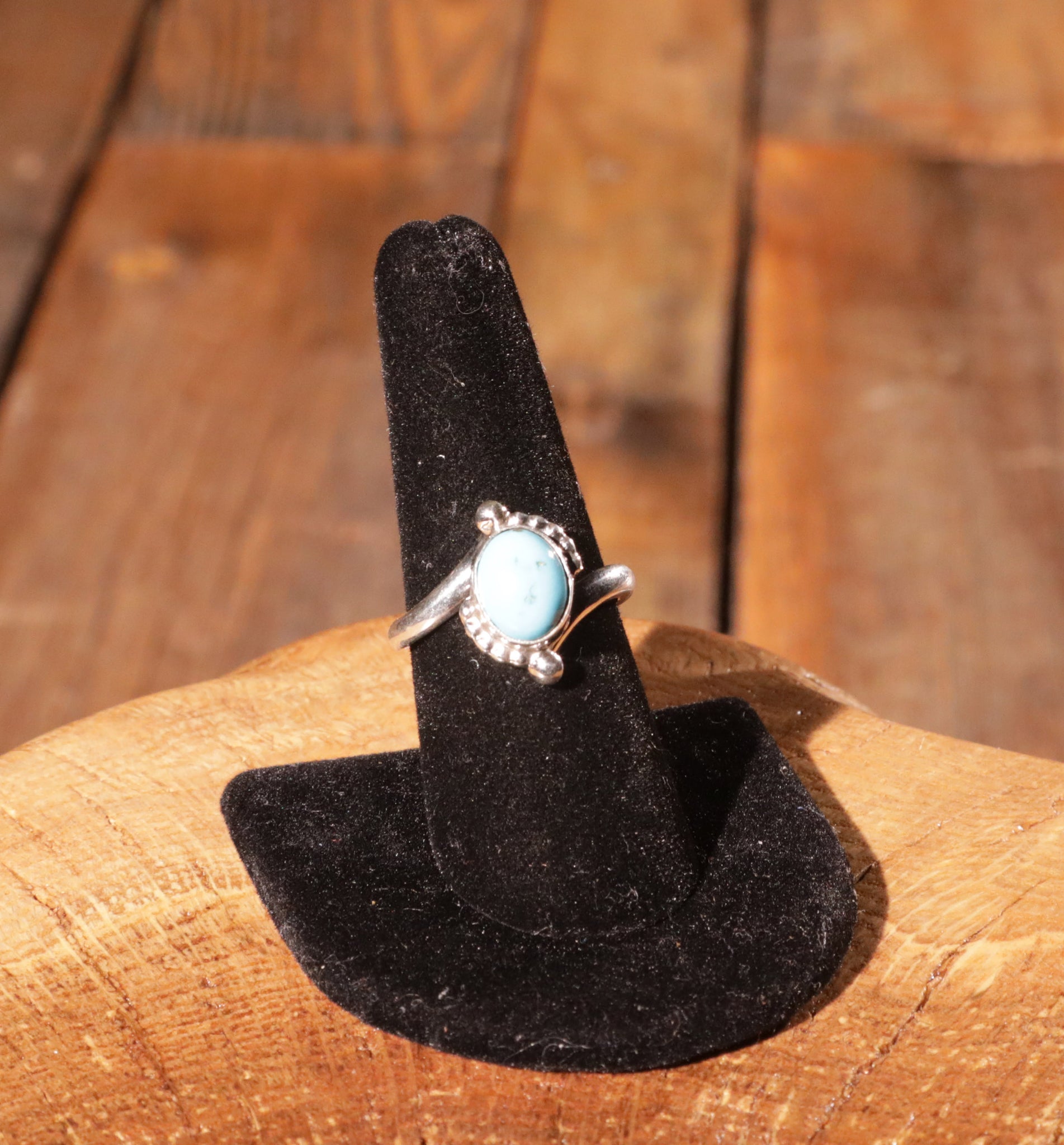 Turquoise Oval Stone Ring