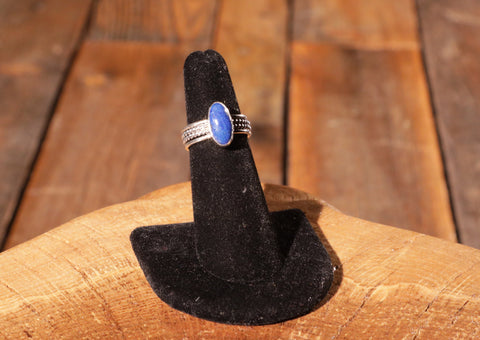 Blue Lapis Stone Ring