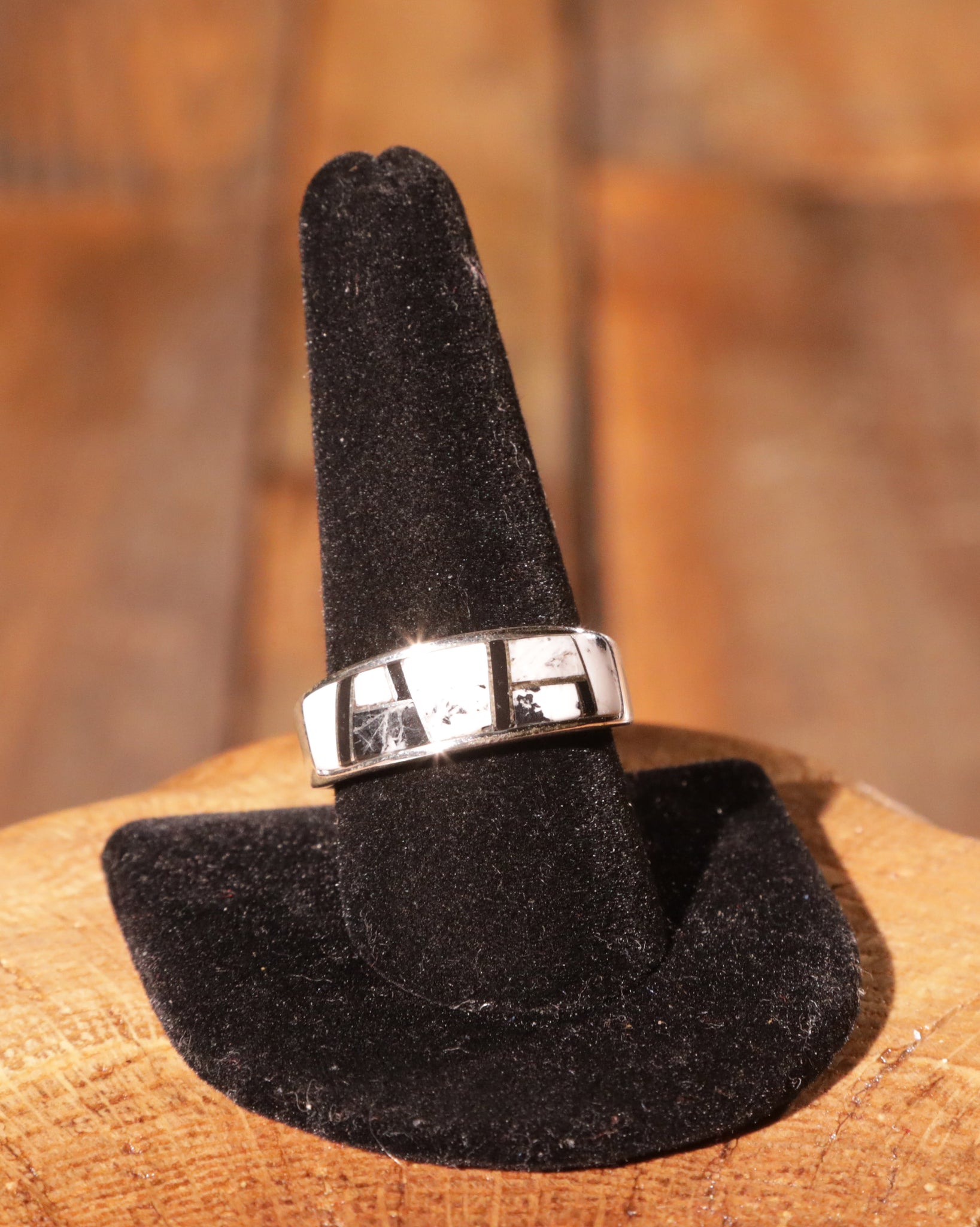 Buffalo Inlay Ring