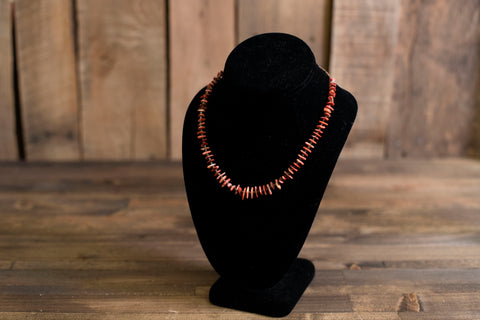 Red Beaded Necklace