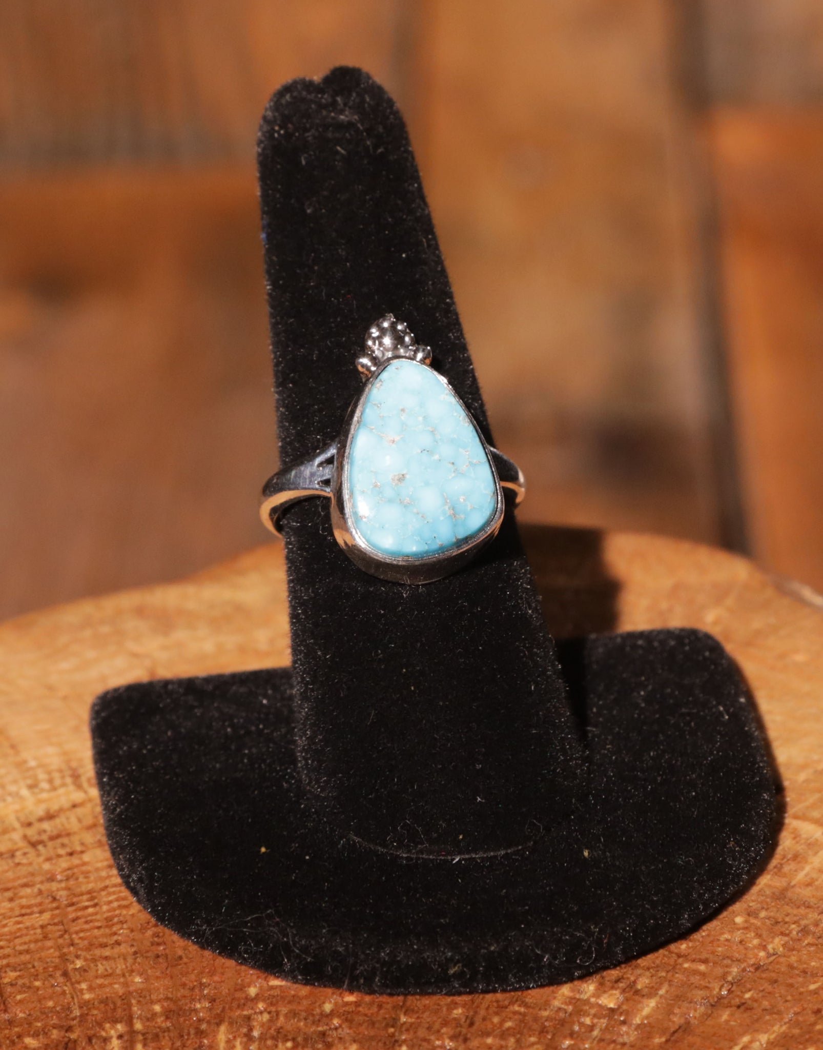 Turquoise Triangular Ring