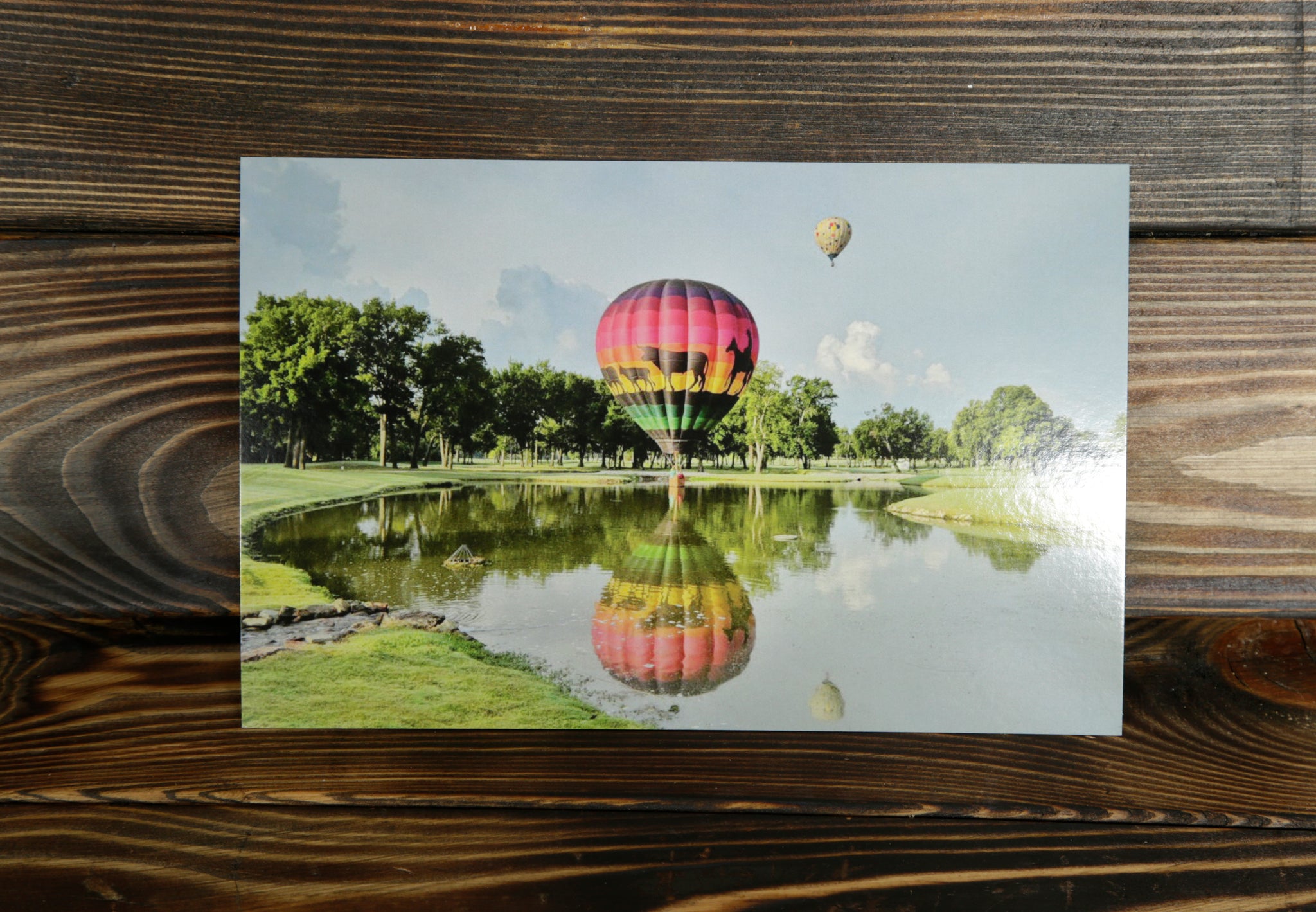 Hot Air Balloon Postcard