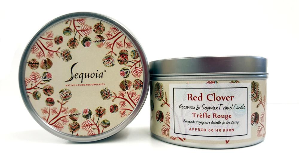 Sequoia Red Clover Candle