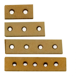 4 - Hole Punched Leather Spacer
