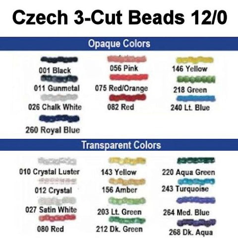 Cut Beads Size 12