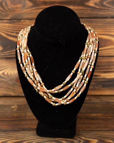 Six Strand Heshi Necklace