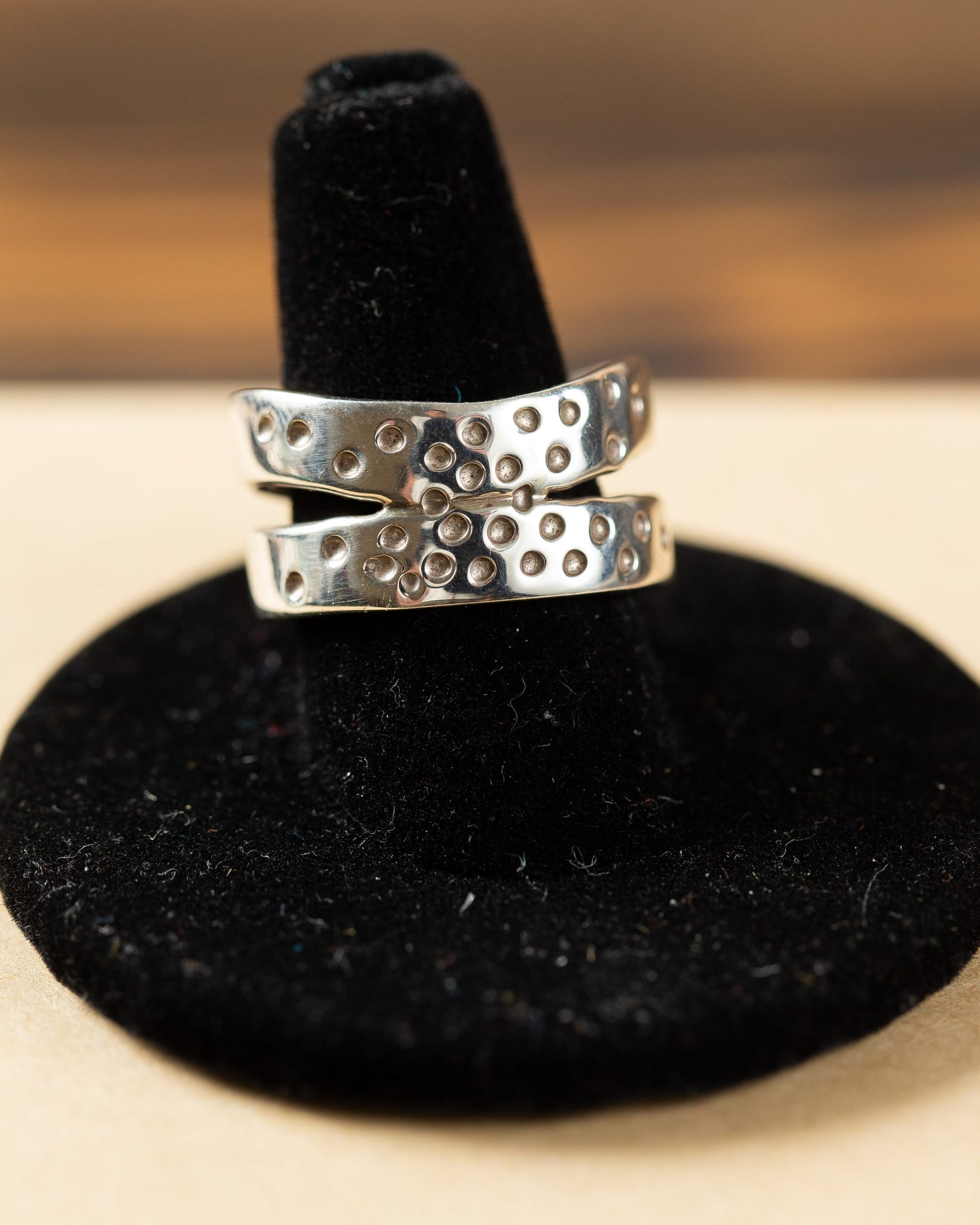 Stamped Sterling Silver Ring