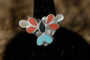 MultiStone Butterfly Shaped Ring