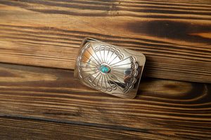 Turquoise Stone Belt Buckle