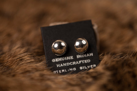Genuine Handcrafted Sterling Silver Studs