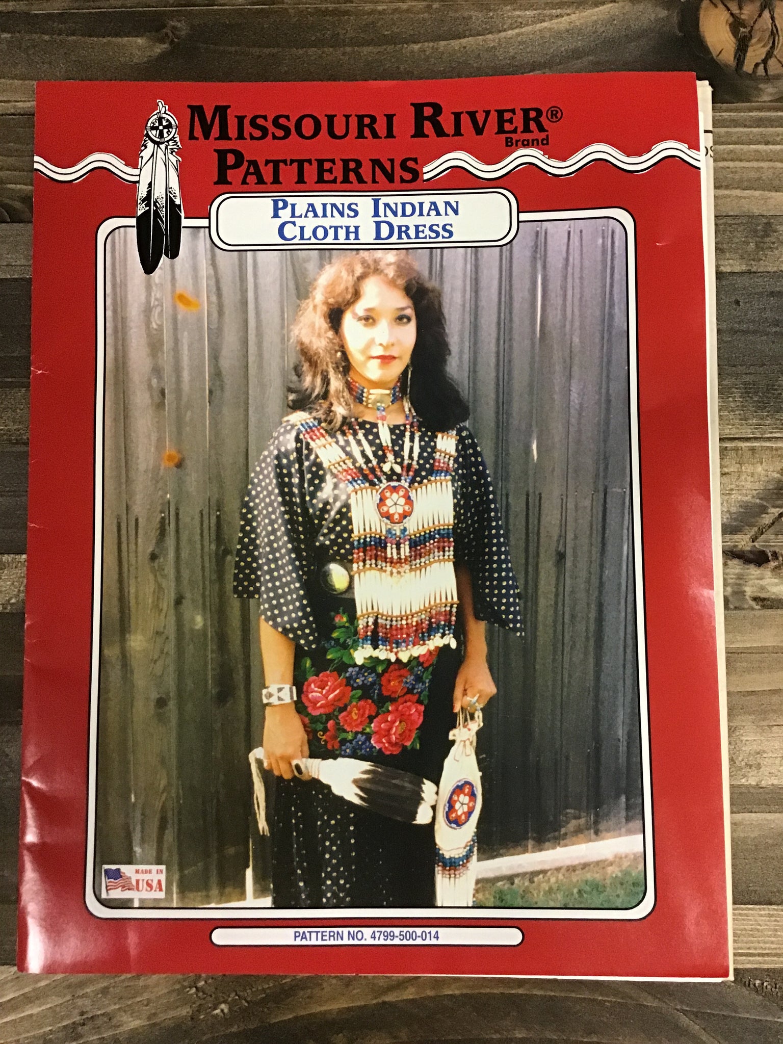 Plains Indian Cloth Dress Pattern