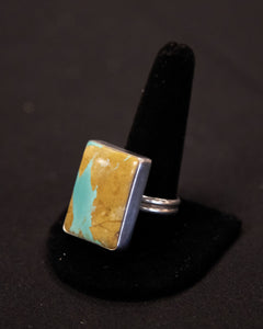 Earth Tone Turquoise Ring